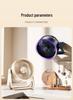 USB Rechargeable Silent Desktop Fan for Office & Study