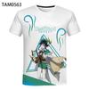 Summer Game Genshin Impact 3d Printed Children's T-shirt Fashion Casual Hip-hop Harajuku Kids Short Slee T Shirt O Neck Tops