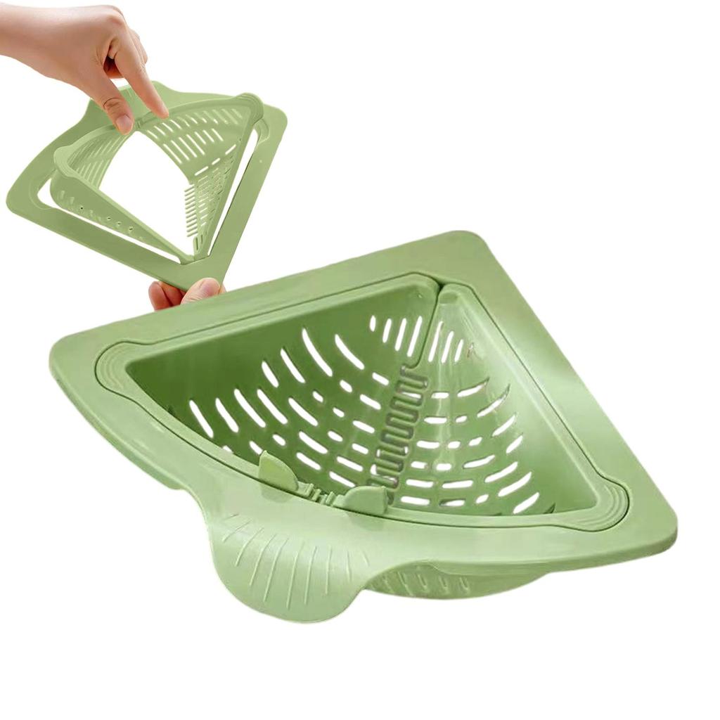 Storage Container Capacity Suction Cup Kitchen Sink Strainer Basket with Simple Installation Corner Sink Trash for Kitchen