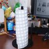 One-Handed Tear Paper Towel Stand Weighted Base Roll Paper Holder Paper Towel Holder  Countertop