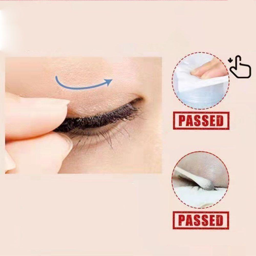 More Invisible Adhesive Tape False Eyelashes Strips Reusable Lash Strip Lashes Extension Tool