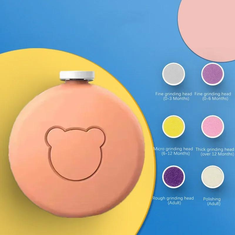 6 Köpfe Elektrischer Nagelschärfer Für Säuglinge Kinder Und Erwachsene Elektrischer Babynagelschneider Elektrische Nagelknipser Rüstungsschleifer