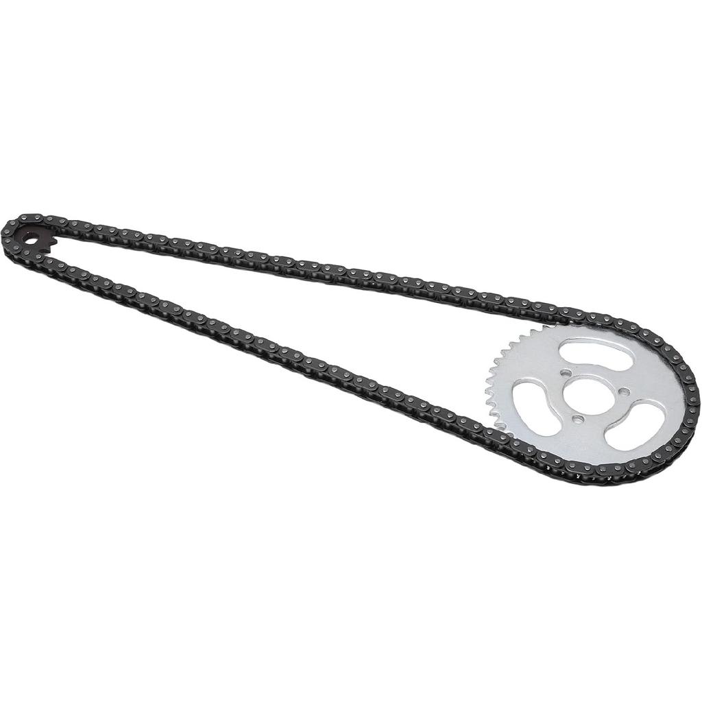 Kettenritzelkit, Hochleistungs T8F Vorne und Hinten Ersatz, T8F Ritzelkettenkit für Modifizierte Karts ATVs Mini-Motorräder Racing Off-Road Custom