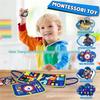 Montessori Τσόχινη Πίνακα Δραστηριοτήτων & Ντυσίματος για Προσχολική Εκπαίδευση