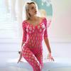 Sexy fiskenett hult erotisk dameundertøy Beauty Open Gear Gratis senior uniformer i ett stykke