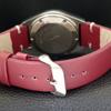 AUTOMATIC 6309A VINTAGE SEIKO 5 JAPAN MENS RED COLOR DIAL WATCH A701652-5 R206c-a701652