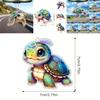 Colorful Acrylic Car Hanging Decor Cute Cartoon Style Home Decoration Accessories