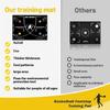Agility Footstep Training Mat Basketball Pads NonSlip Silence Equipment for Improve Speed, Strength and Coordination