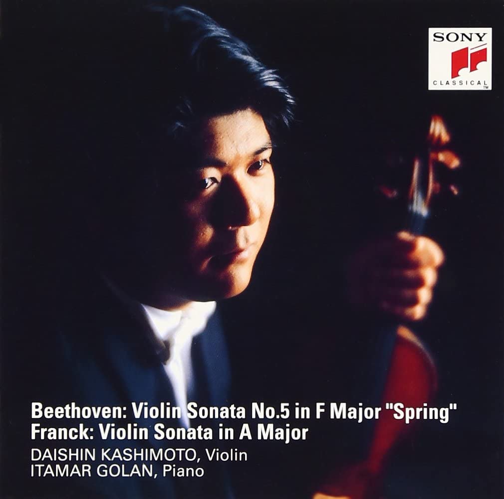 

CD DAISHIN KASHIMOTO BeethovenFranckViolin Sonata SICC323 2004 Japan ObiClassical Used