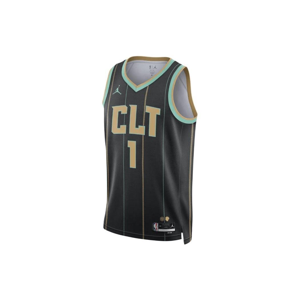 Air Jordan NBA Lamelo Ball Charlotte Hornets 2022/23 City Edition Swingman Jersey #1 Men s DO9587-011