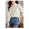 Women S Long Sleeve Cotton Shirt Casual Autumn Commute