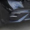 Auto Für Mercedes Benz GLC 2024 Zubehör Front Nebelscheinwerfer Zierleiste Streifen Autoteile Styling Außen Dekoration Aufkleber