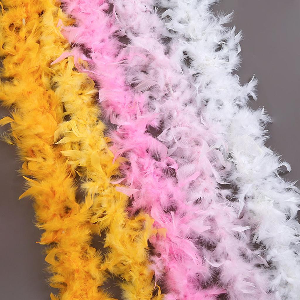 Fire Piece Feather Strip Turkey Feather DIY Feather Clothing Window Wedding Decoration Accessories Feather Decoration