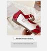Spring-Autumn 2025 Girls' Toddler Princess Shoes: Soft Leather Korean Fashion for Ages 4-10