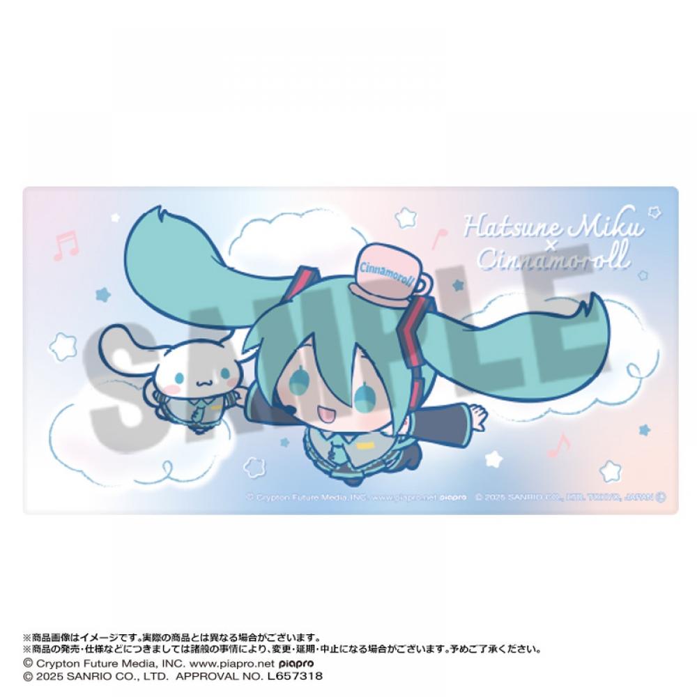 Vocaloid Hatsune Miku X Cinnamoroll  Desk Mat