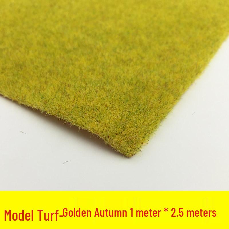 Handmade Architectural Model Turf for Outdoor Lawn and Grassland Models