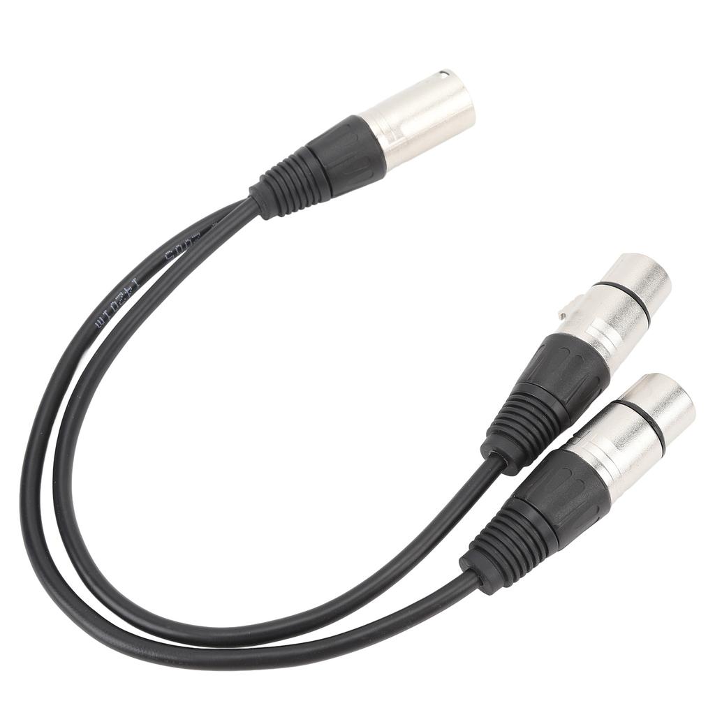 XLR Male to Dual XLR Female Cable XLR Y Splitter Cable Dual Female XLR to Male XLR Mic Combiner Y