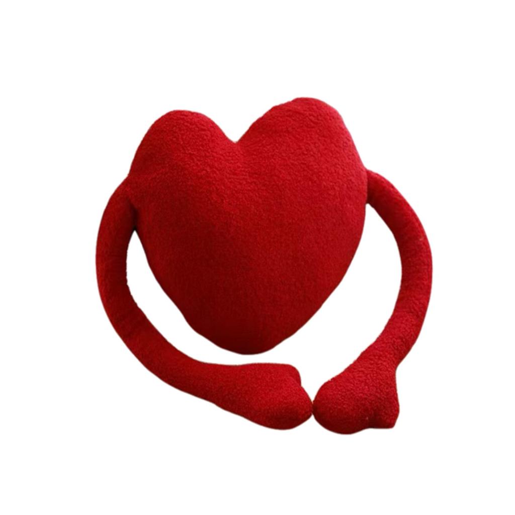 Valentine's Day Couple Love Sofa Pillow Cover Home Decoration Pillow Cover Linen Printed Cushion Cover