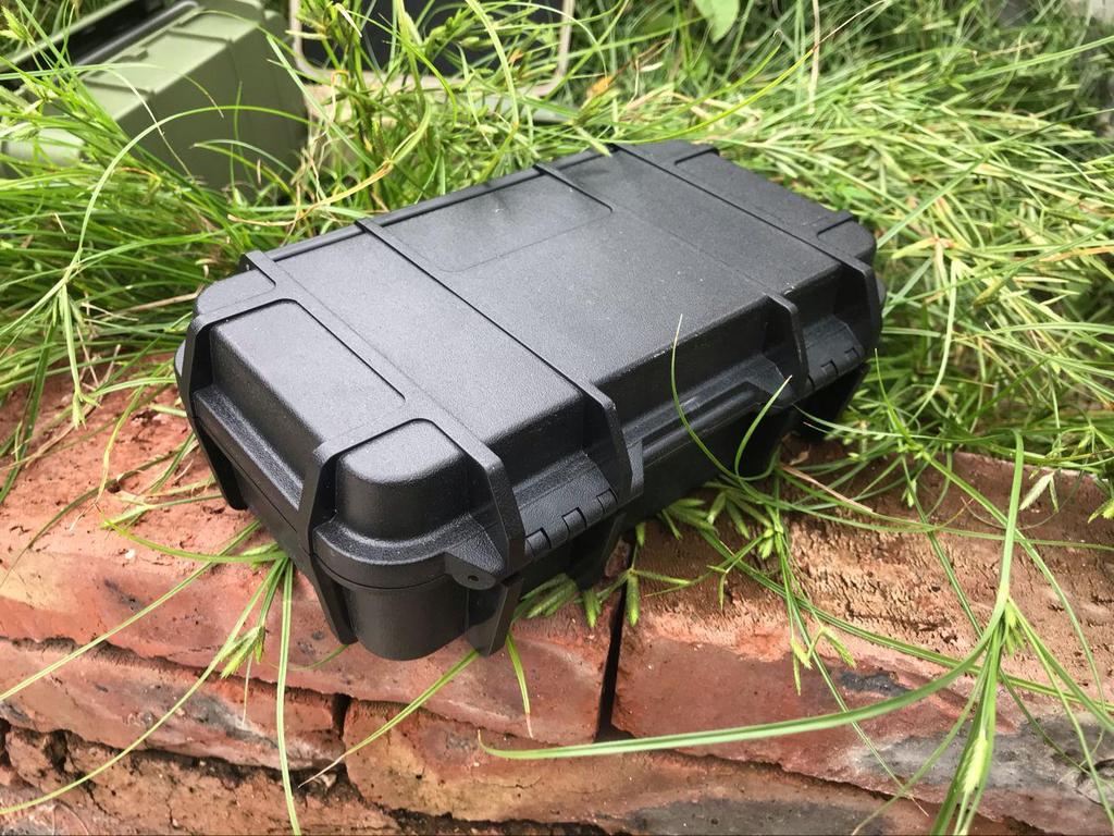 Double-Layer Outdoor SOS Storage Box: Compression-Resistant & Moisture-Proof Sealed Container