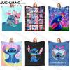 Stitch Flannel Blanket Star Baby Blanket Air Conditioning Blanket Nap Blanket Flannel Blanket Cross Border