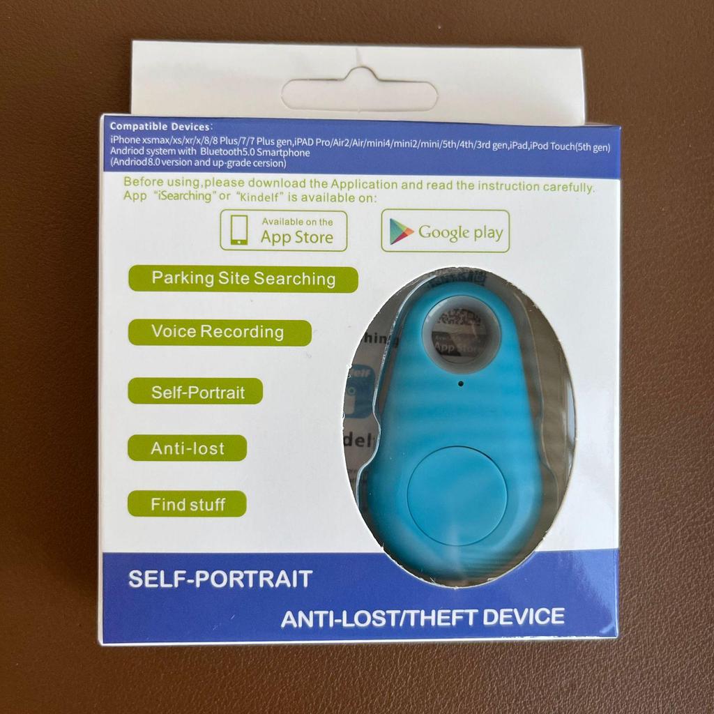 Smart Bluetooth Anti-lost Tracker & Two-way Alarm Key Chain