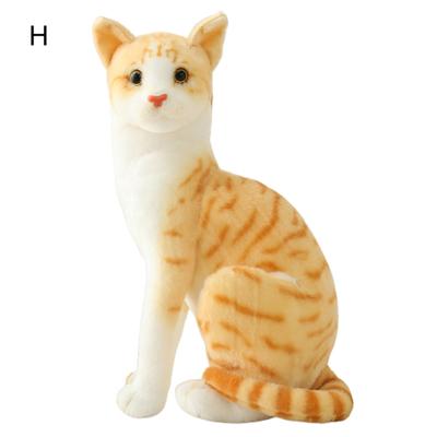Simulation Cats Design Plush Stuffed Pillow Animal Cushion Sofa Decor Kids