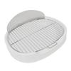 Dog Training Toilet with Splash Wall Potty Training Pee Pad Holder Portable Baffle Dog Litter Box