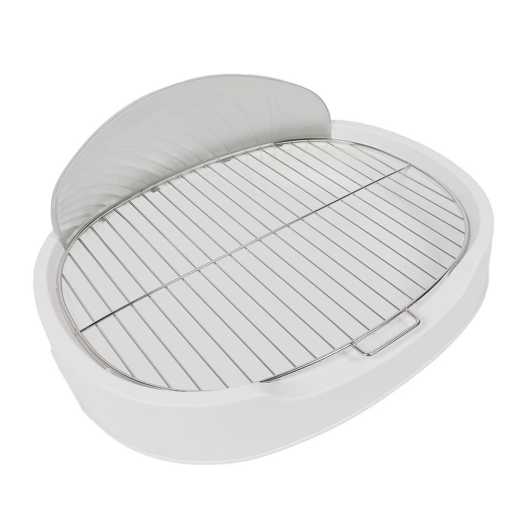 Dog Training Toilet with Splash Wall Potty Training Pee Pad Holder Portable Baffle Dog Litter Box