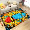 1PC Young Fashion Skateboard Print Area Rug,Carpet for Home Living Room Children Bedroom Sofa Decor,Kids Play Non-Slip Floor Mat