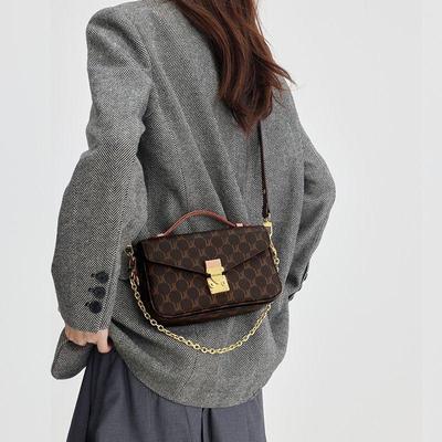 Classic Bags Women's Brand Stylish Portable Messenger Bag Ladies Print Female Luxury Shoulder Bag