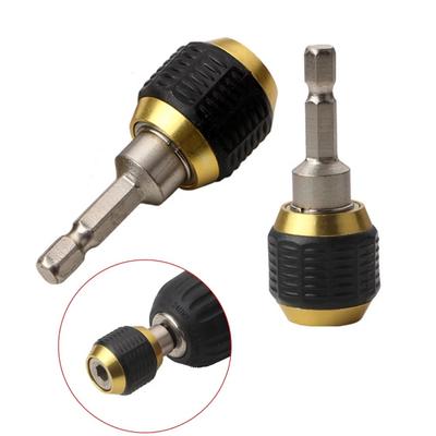 1/4\" Hex Shank Keyless Drill Chuck 60mm Length Carbon Steel Conversion Bar
