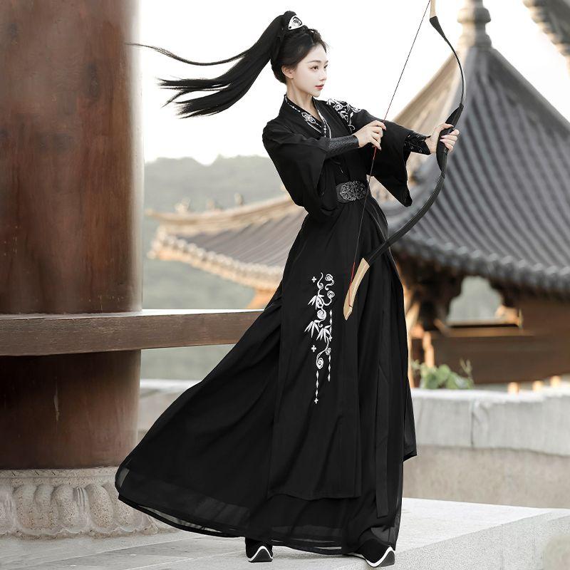 Chinese Song Dynasty Style Hanfu Knight Suit
