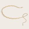 Multifunctional Metal Chain Belt Adapts To Different Outfits For Effortless Styling In Daily Life Various Occasion