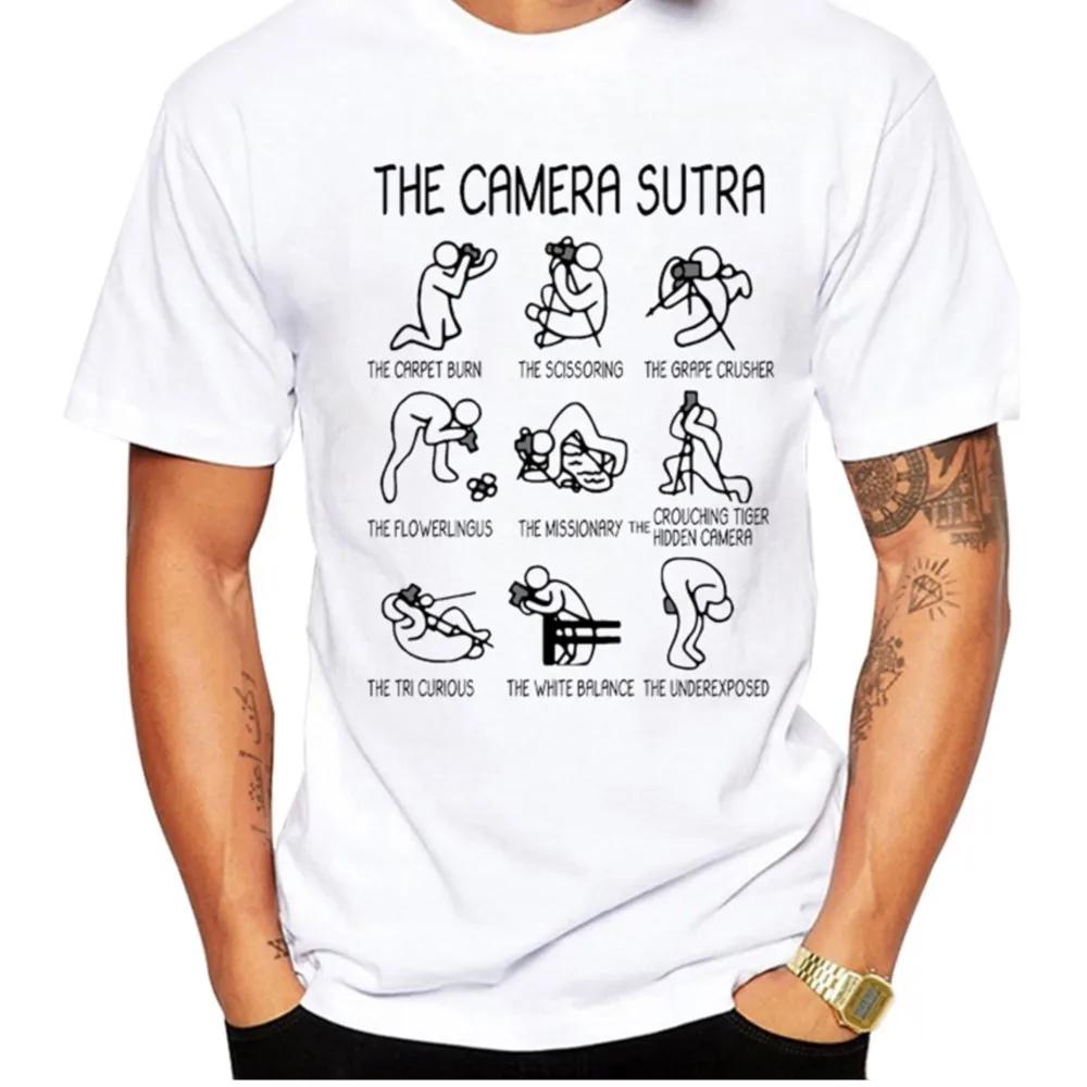 

Creative Art Design Photographic Camera T Shirt Funny Novelty Customied Men Hipster Geek Style Short Sleeve Tee Tops 4XL