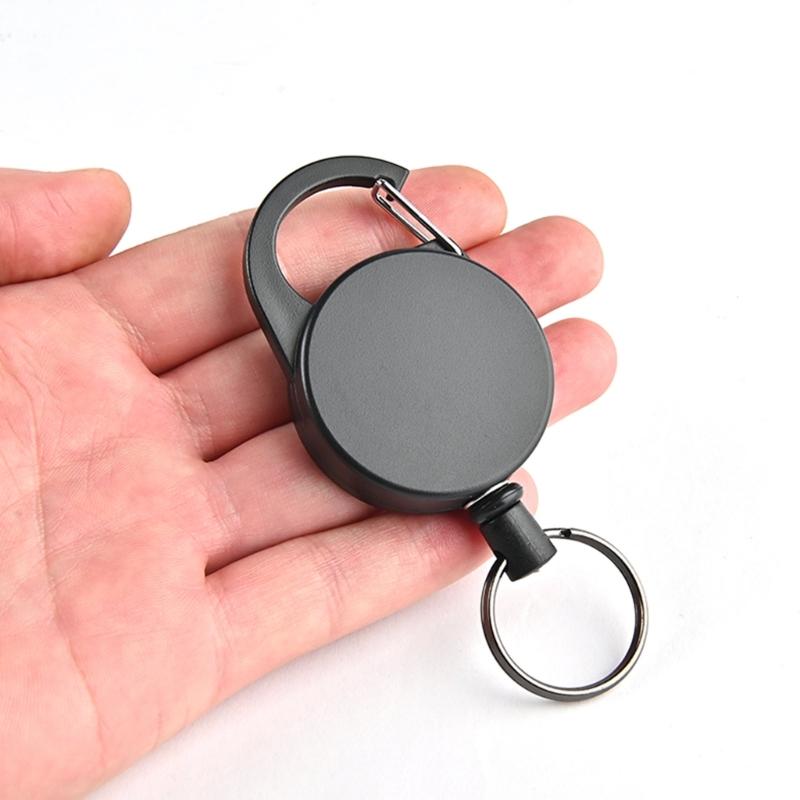 Anti-theft Retractable Keychain Extending Length 23'' Retractable Badges Holder