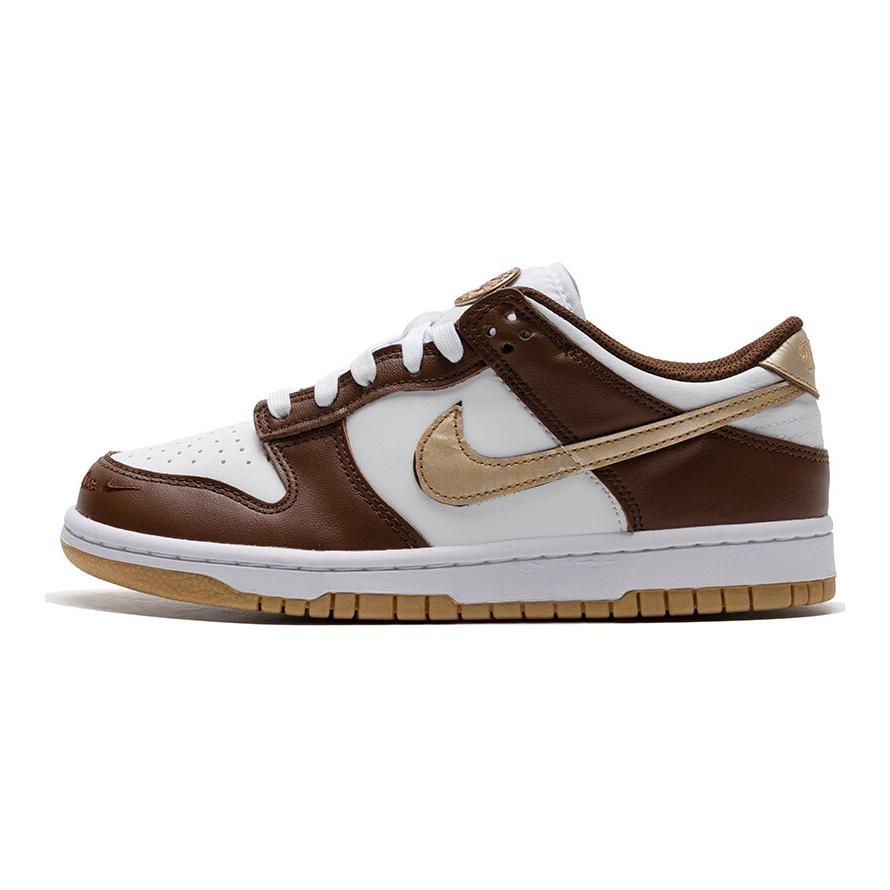 (GS) Nike Dunk Low Cacao Wow Metallic Gold Kids HM3725-171 EU 35.5