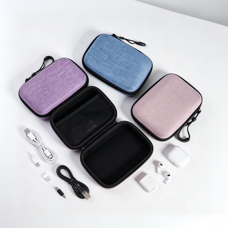 Digital Camera Case Nylon Eva Hard Shell Portable Travel Bag Storage Holder For Ccd Card Accessories