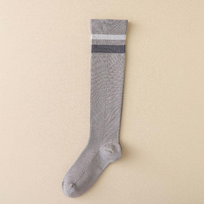 Pressure Sports Socks, Women's Fitness Running Muscle Compression Calf Socks, Professional Cycling Rope Skipping Long Stockings