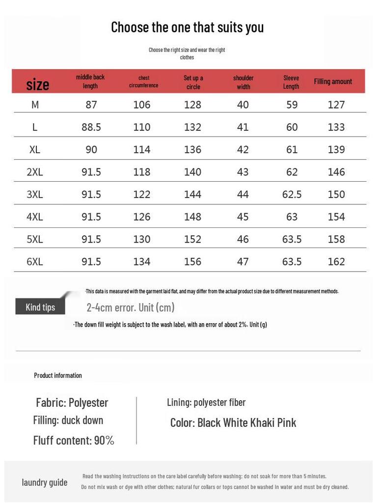 XueZhongFei Women's Hooded Mid-Length Down Jacket with Fox Fur Collar