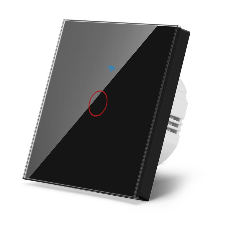 

EU Graffiti Smart WiFi Switch with RF433, Voice Control, Alexa & Google Home Compatibility, Touch Activation