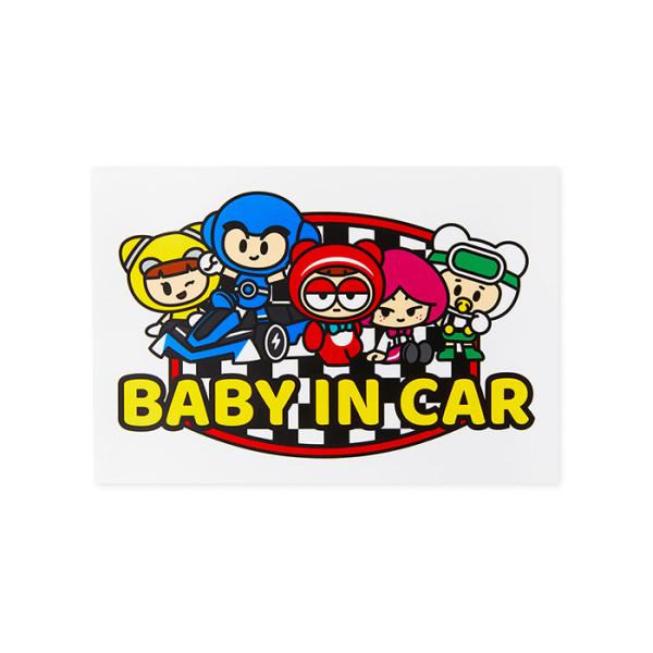 LINE FRIENDS Samolepka na auto s cartriderem