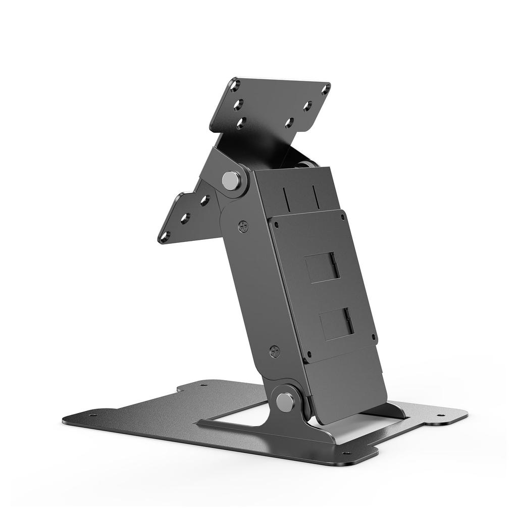 Wearson Touch Screen Monitor Mount and Integrated Computer Stand with Sturdy Metal and 100x100mm VESA Support Strips, 50x50, 75x75, (WS-03S)