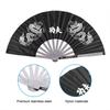 Stainless Steel Folding Tai Chi Martial Arts Fan Chinese Sound Fan Fitness Dance Practice Classic Kung Fu Performance Props