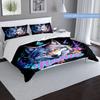 Wolf Flower Duvet Cover Soft Bedding Set For Bedroomdorm Personalized Name Threepiece Set 1 Duvet Cover And 2 Pillowcases Perfect Gift For All Seasons