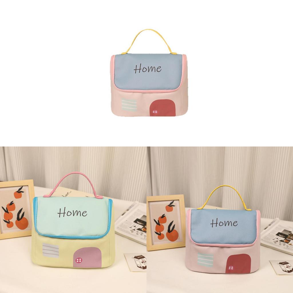 Travel Makeup Bag With Large Capacity Pu Cosmetic Organizer For Women