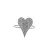 Anelli a Cuore per Donna Colore Argento Oro Matrimonio Fidanzamento Gioielli Nuziali Pietra Zirconia Cubica Accessori Anello Eleganti