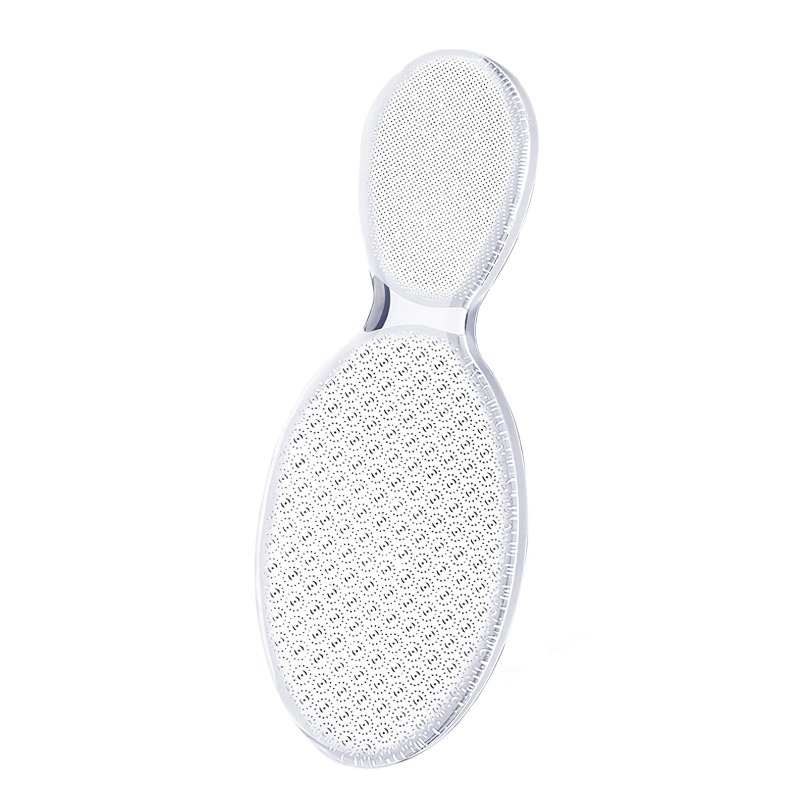 

Стеклянная пилка для ног, скребок для удаления мозолей, педикюр и спа, скраб для грубой кожи, двухсторонняя пилка для ухода за пятками для женщин и мужчин 1pc