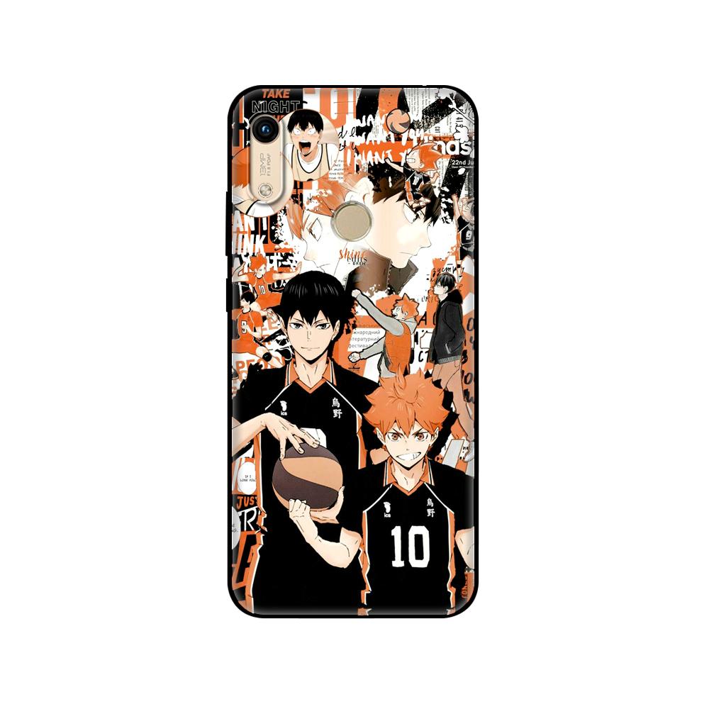 Black tpu Case For Huawei Honor 8a Prime 8s Prime 9 Lite honor 9A 9C 9X Premium 9x Pro 9S Case Cover  Miya Atsumu Haikyuu