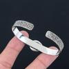 Mothers Day Sale 925 Silver Shiva Eye Shell Shell Gemstone Wife Bangle Jewelry