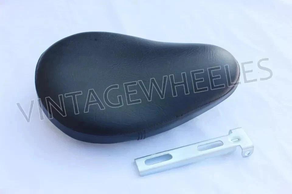 New Black Leather Solo Seat For Harley Davidson Sport Edition Motorcycles